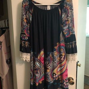 Lily pad Tunic Dress 1X